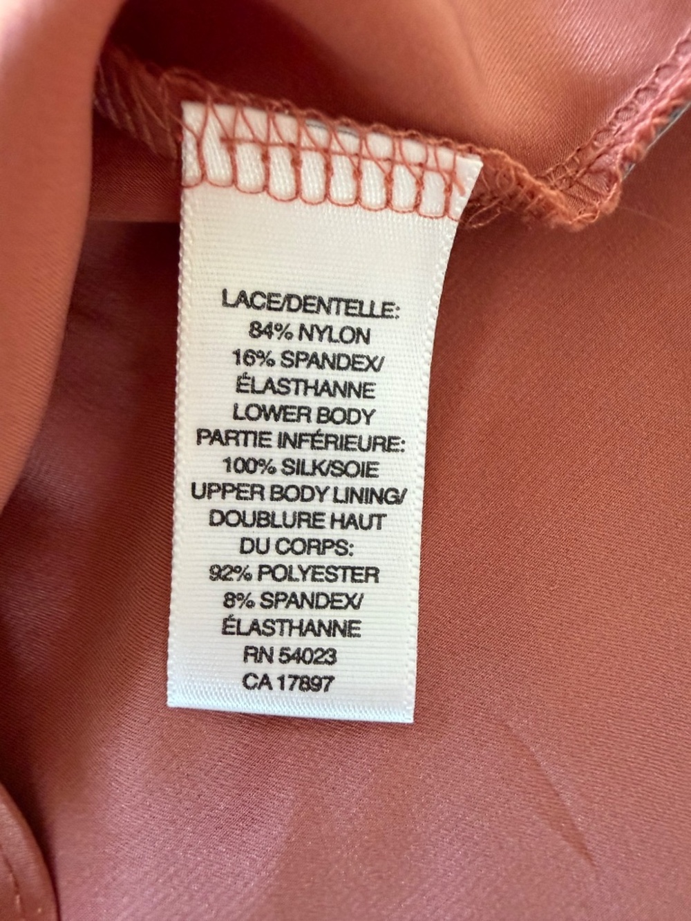 Banana Republic Pink Silk Lace Trim Cami Tank Top Adjustable Straps Size Medium - Picture 4 of 8